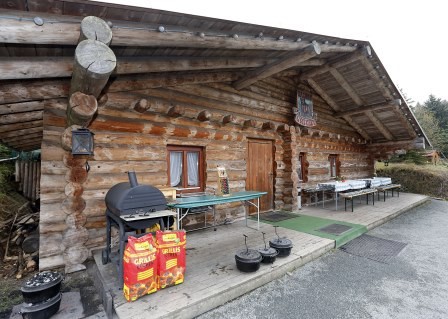 Cowboy-Essen im Feriendorf